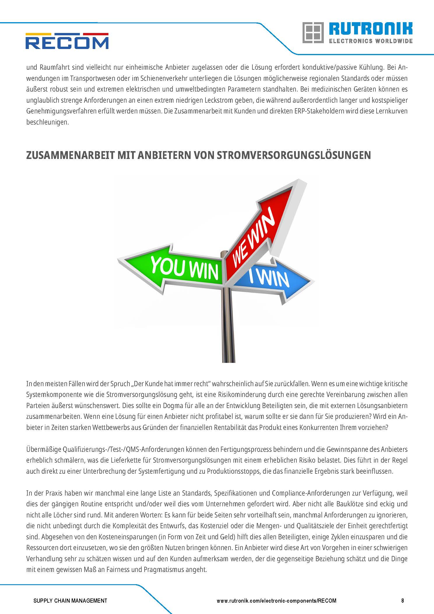 White Paper on Supply Chain Management