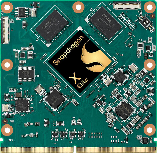 Abbildung 9: Das AOM-7721 von Advantech wird von einem Qualcomm X Elite SoC für die maschinelle Bildverarbeitung und KI-Anwendungen angetrieben. (Quelle Advantech)